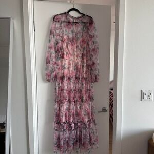 Sheer Foral dress